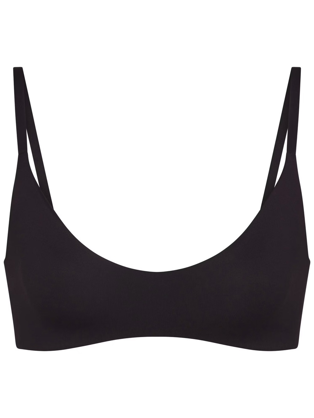 BNWT Skims x Nike Matte Micro Scoop Bra Obsidian XL
